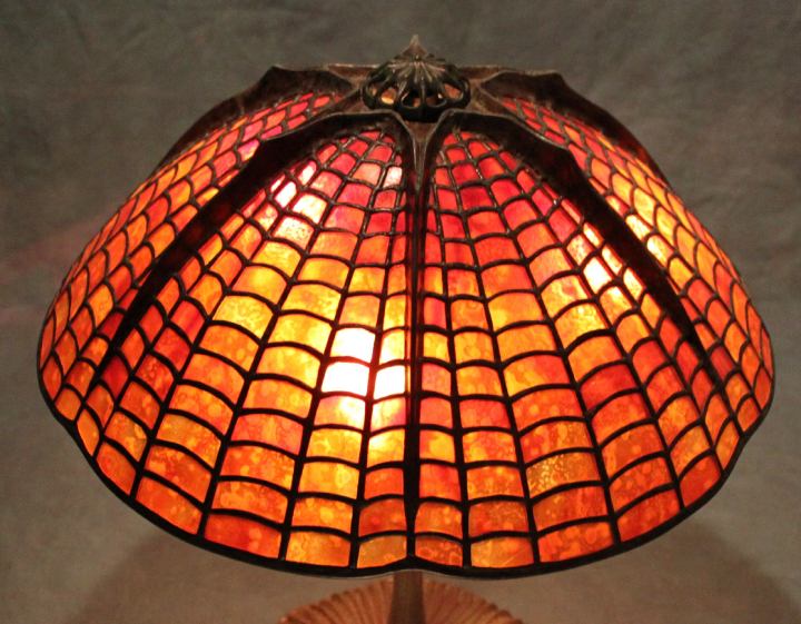 15 Spider Lamp Deep Amber Glass Was Used To Create This 15 Spider Lamp For An Illinois Client The A Semi Transpa Golden Red Mix