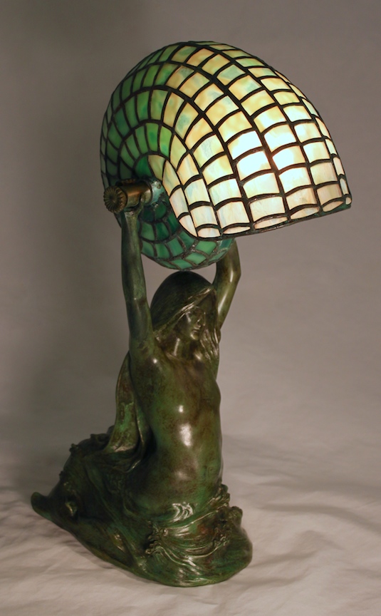 Lamp of the Week: Mermaid with Nautilus Shell