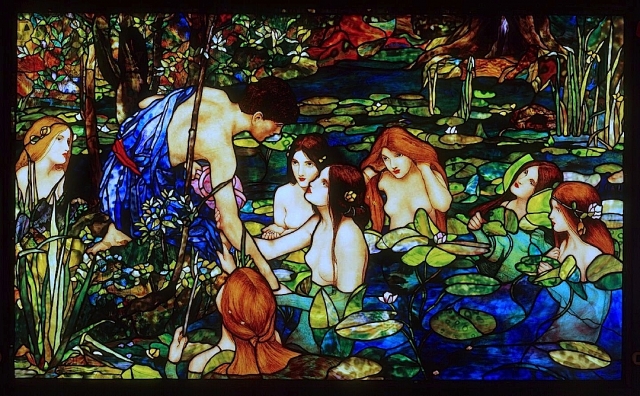 Window of the Week: Hylas and the Nymphs