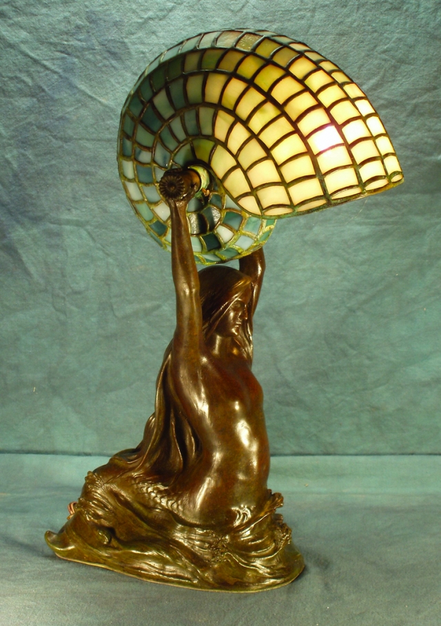 Lamp of the Week: Mermaid w/Nautilus