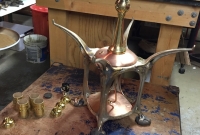Creating a Bronze Lamp Base, Part 2
