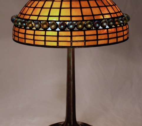 Lamp of the Week: 14″ Geometric with Lustre Balls