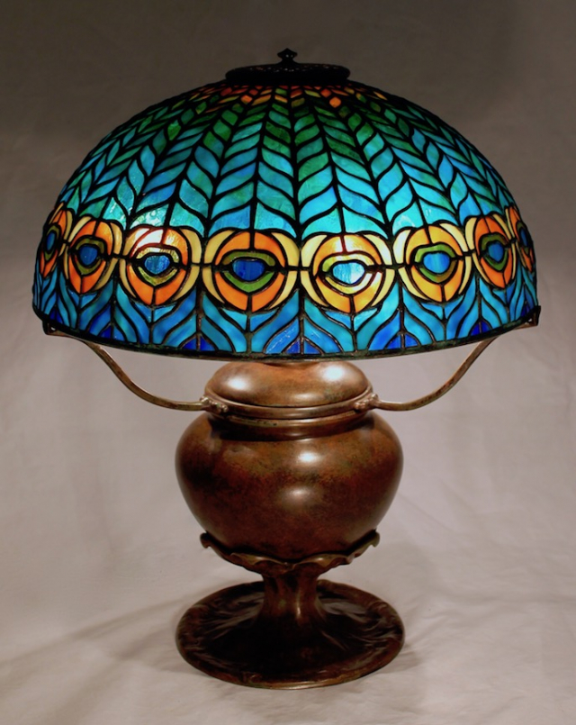 Lamp of the Week: 16″ Peacock Feather
