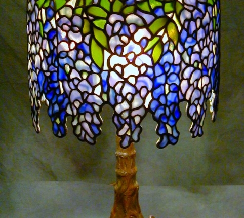 Lamp of the Week: 10″ Pony Wisteria