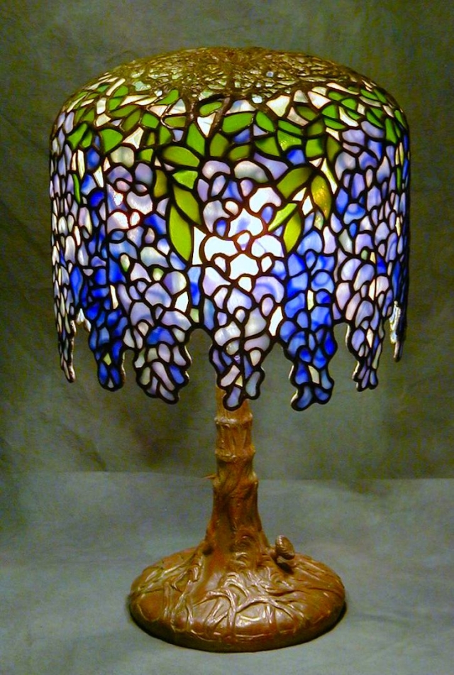 Lamp of the Week: 10″ Pony Wisteria