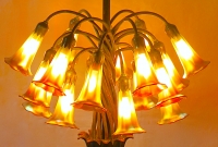 18 Light Lily Chandelier