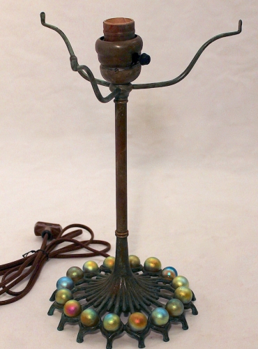 Lustre Ball Base - 12" Tall to Armset